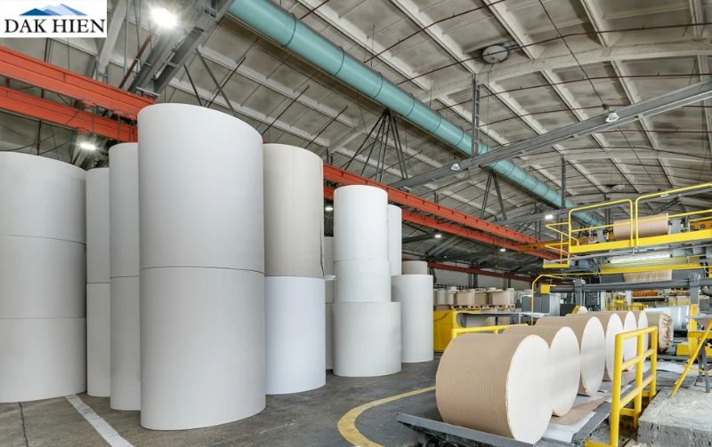Ứng dụng của khí Oxy vào sản xuất giấy