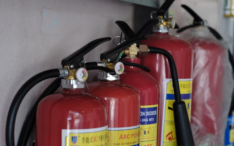 cấu tạo và cách sử dụng bình chữa cháy dạng bột