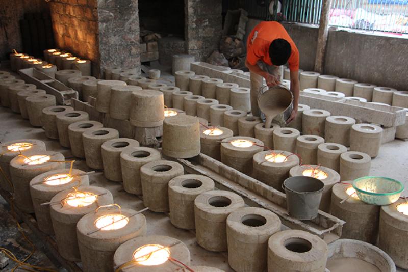 ứng dụng C02 trong quá trình sản xuất gốm sứ