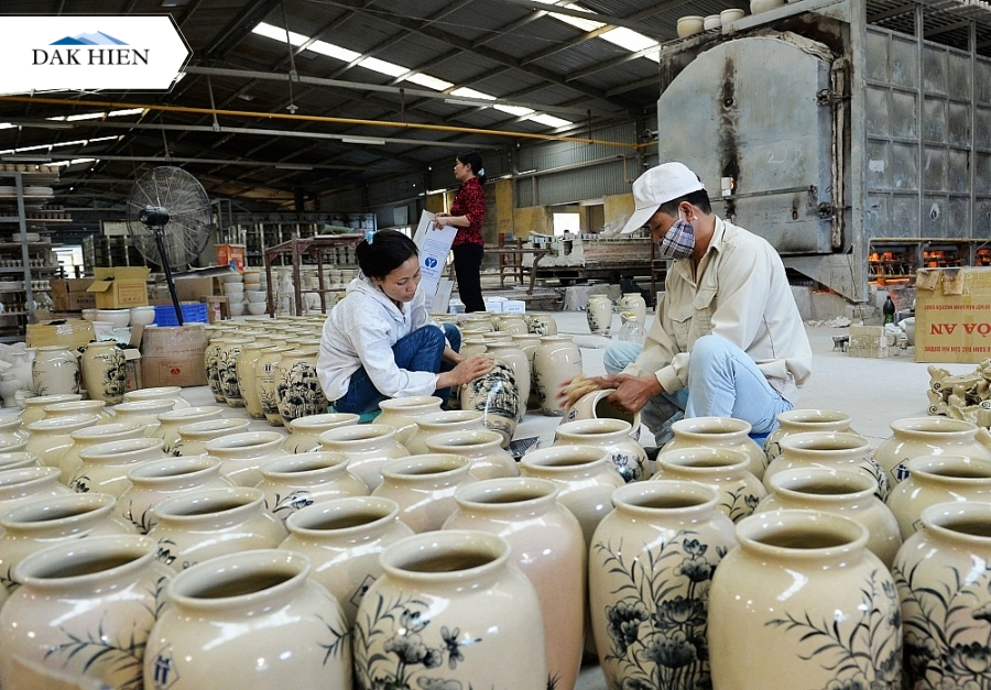 ứng dụng C02 trong quá trình sản xuất gốm sứ