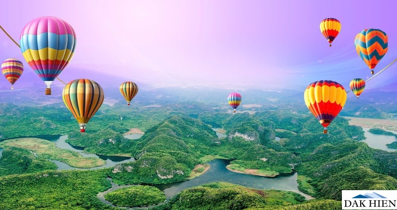 Khinh khí cầu bay cao sử dụng khí helium để tạo lực nâng và đảm bảo an toàn