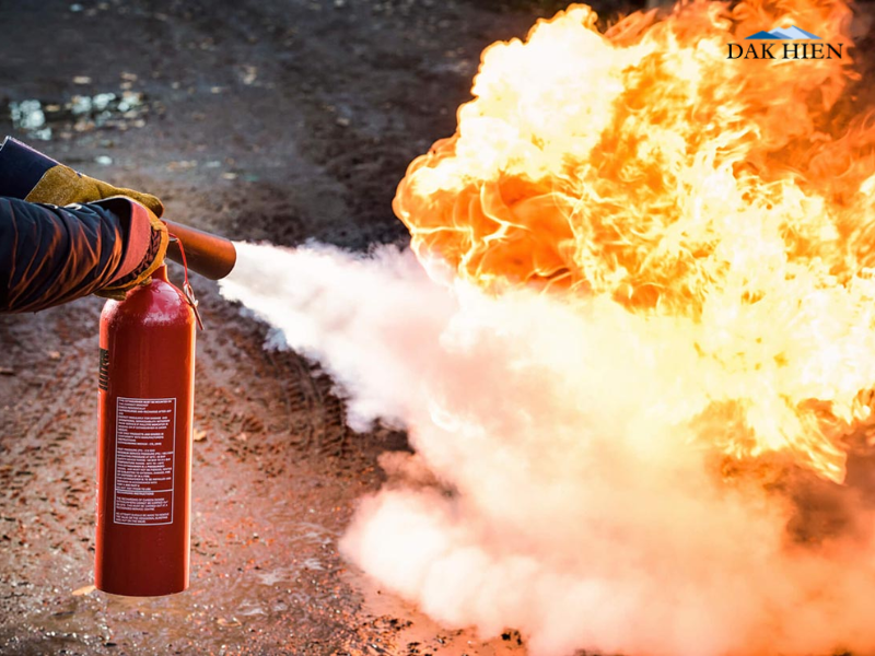 Ứng dụng của khí CO2 trong chữa cháy